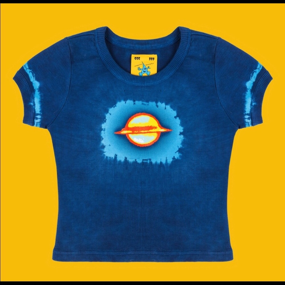 ISO UNIF saturn baby tee